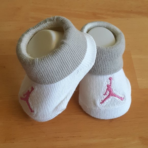 jordan infant hat and booties